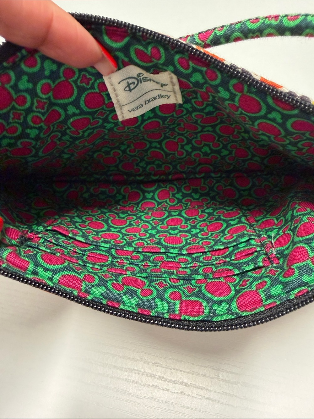 Vera Bradley Disney Collab wristlet